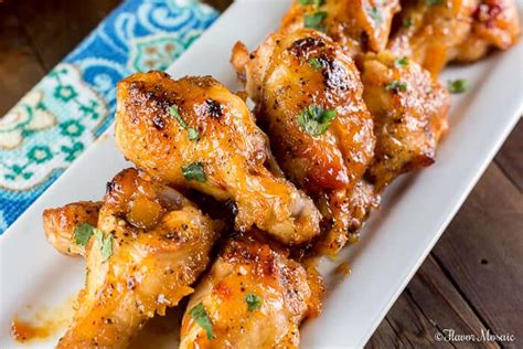 Mango Habanero Wings - Flavor Mosaic