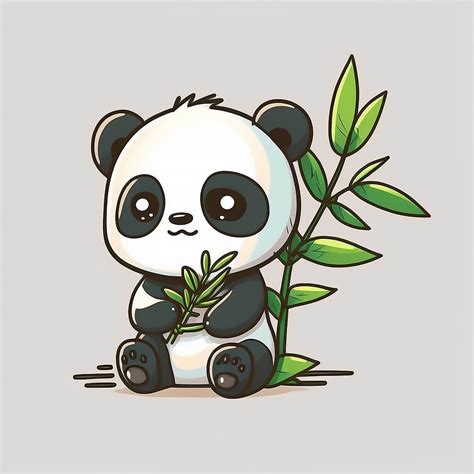 Download Panda, Eating, Bamboo. Royalty-Free Stock Illustration Image ...