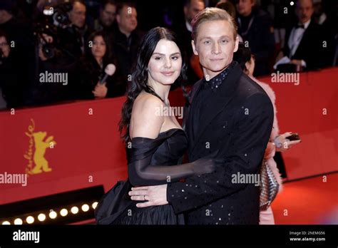 Matthias Schweighoefer and his girlfriend Ruby O. Fee attend the "She ...