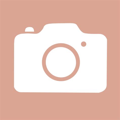 Free Aesthetic Camera app icon ios14 | Iphone icon, Ios app icon design ...