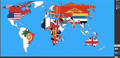 WW1 Flag Map (every country invaded/involved) : r/DrewDurnil