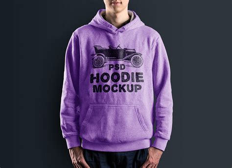 Free Men's Hoodie T-Shirt Mockup PSD - Good Mockups