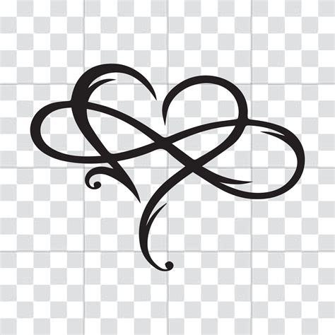 Infinity Sign Heart Svg