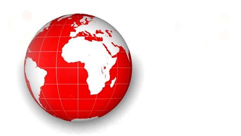 Red World Globe Logo - LogoDix