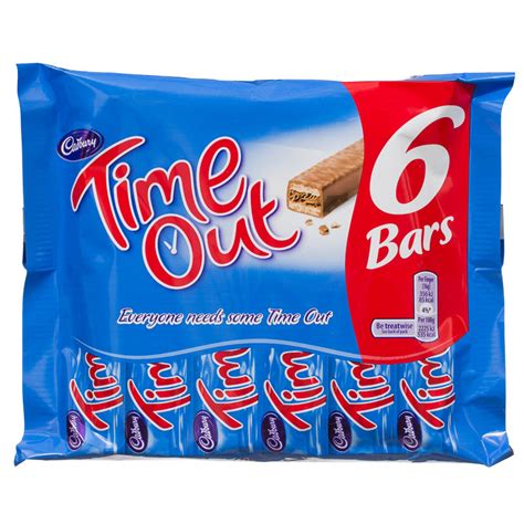 Cadbury Time Out 6 x 16g Chocolate Bars | Chocolate & Confectionery