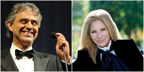 Andrea Bocelli Duets with Barbra Streisand | ITALY Magazine