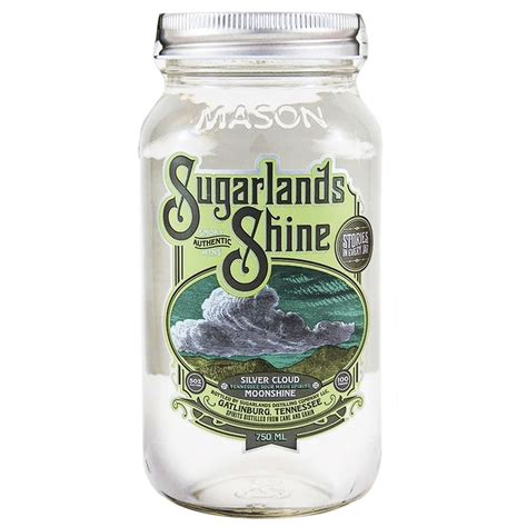 Sugarlands Shine Silver Cloud Tennessee Sour Mash Moonshine 750mL