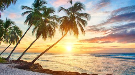 Tropical Beach Sunset Wallpapers - Wallpaper Cave