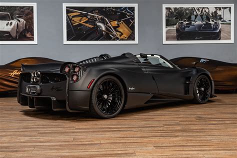 Matte Black Pagani Huayra Roadster Is A Batmobile For The Street ...