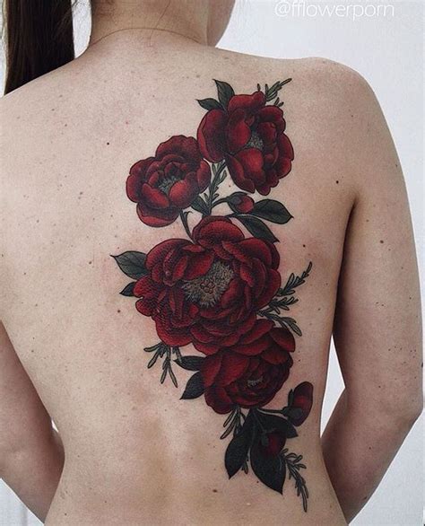 Dark Red Rose Tattoo - All About Tatoos Ideas