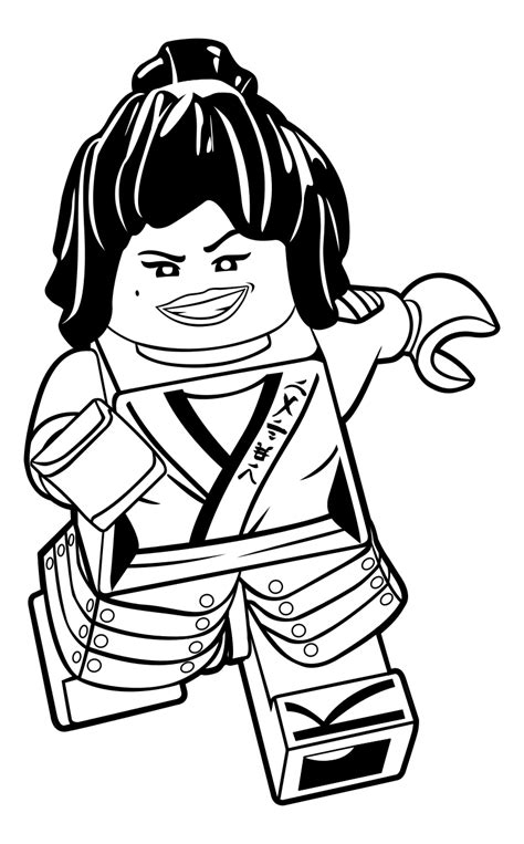 Ninjago Free Printable Coloring Pages - Printable Templates