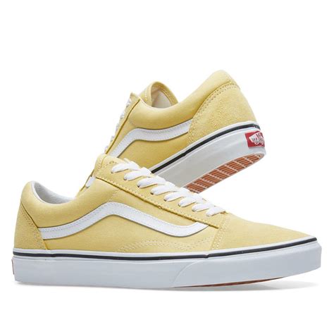 Lyst - Vans Old Skool in Yellow for Men