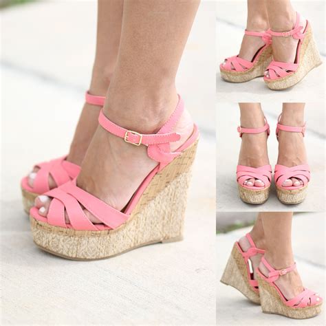 Coral Wedges | Womens shoes wedges, Shoes heels wedges, Coral wedges