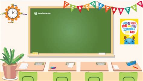 17 Fun Virtual Teacher Backgrounds for Online Teaching | Classroom ...