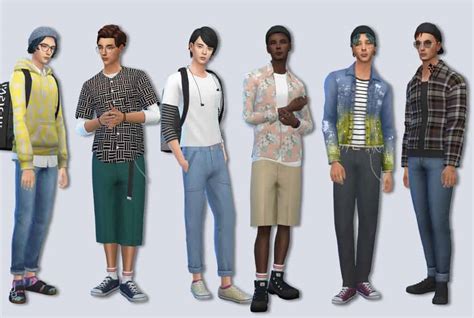 Sims 4 Male T-Shirt: Revamp Your Wardrobe with These Stylish Picks ...