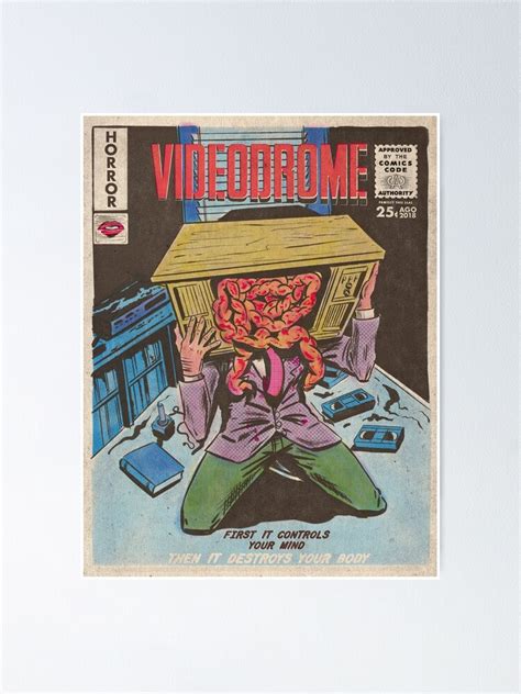 "Videodrome Movie Poster" Poster for Sale by Nache | Redbubble