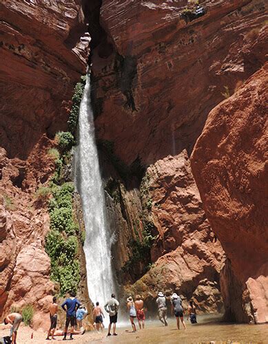 My favorite side hike? Deer Creek Falls - Grand Canyon Whitewater