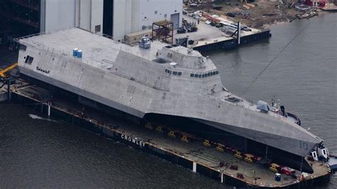 Warship USS Gabrielle Giffords commissioned in Texas