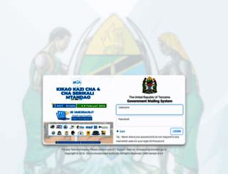 Access mail.utumishi.go.tz. Government Mailing System :: Welcome to ...