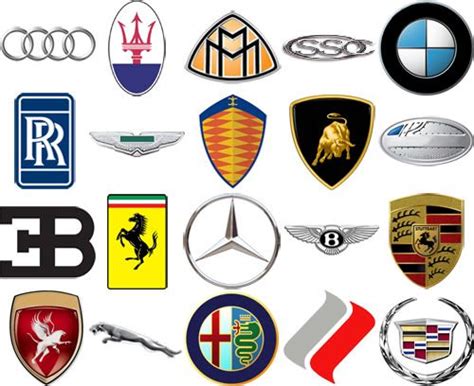 High End Car Brands - Car Brands Blog | Luxury car logos, Car brands ...