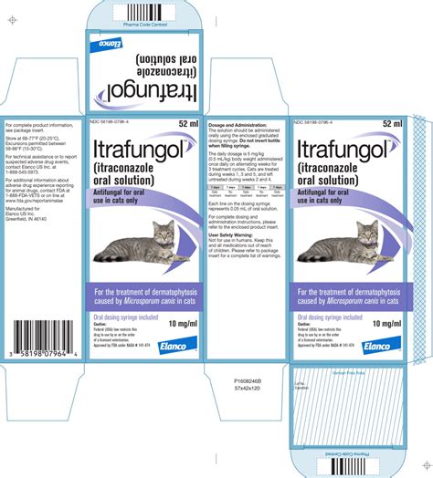 Itrafungol - Elanco US Inc.: Veterinary Package Insert