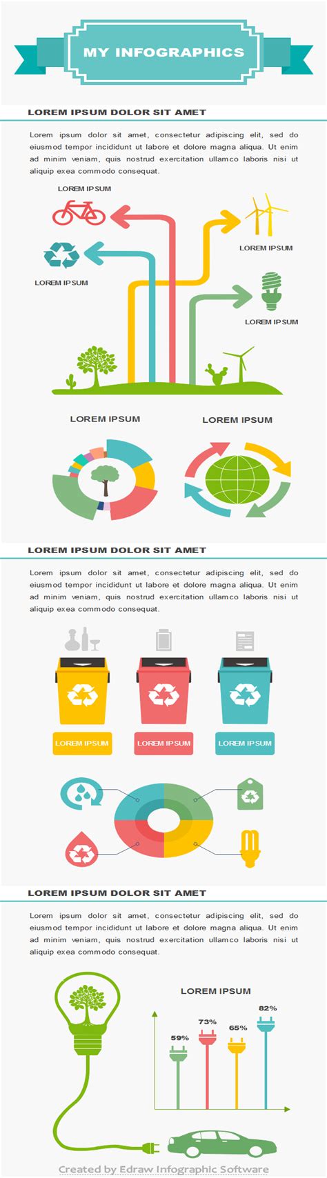 Environment Infographic Templates - Make Infographic Drawing Easy