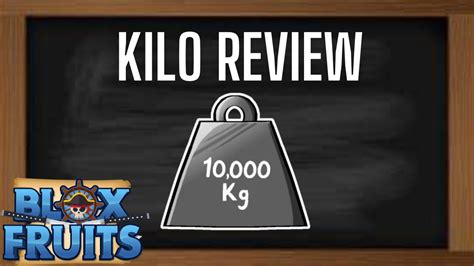 Kilo Review | Blox Fruits - YouTube