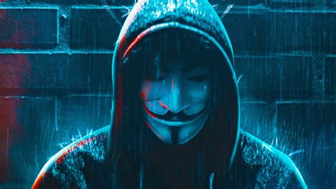 1360x768 Anonymous 4K Hacker Mask Desktop Laptop HD Wallpaper, HD ...