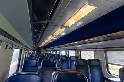 Premium Photo | Interior of train