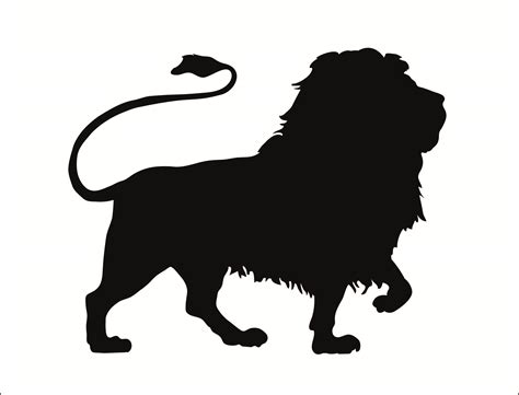 Free Lion Silhouette, Download Free Lion Silhouette png images, Free ...