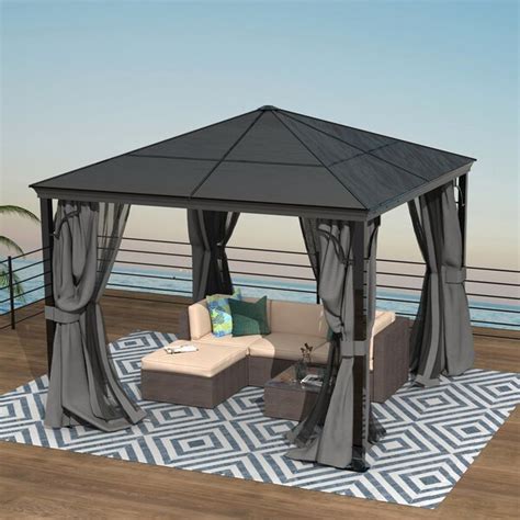 10x10 Gazebo Winter Cover | Wayfair.ca