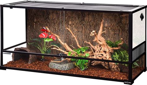 PVC Reptile Enclosure 120 Gallon Large Terrarium 48'' X 24'' X Habitat ...