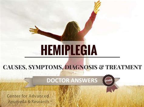 What Is Hemiplegia ? - Causes, Symptoms, Diagnosis and Treatment For ...