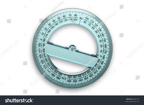 360 Degrees Protractor Stock Photo 8495149 | Shutterstock