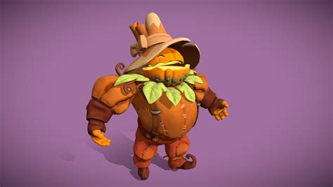 Stylized Pumpkin Creature - 3D model by Lisa Dhaenens (@4lisalisa ...