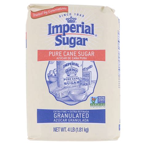 Imperial Sugar Pure Cane Extra Fine Granulated Sugar - Shop Sugar at H-E-B