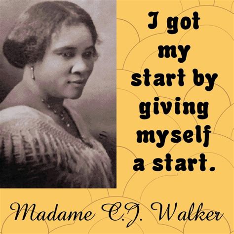 African American Quotes: Madame C.J. Walker – Backbone America