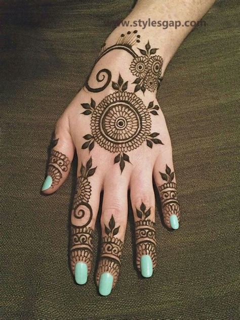 Simple Easy Eid Mehndi Designs 2018-2019 Latest Collection