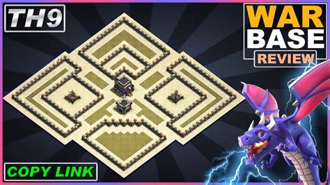 New BEST! TH9 Base 2022 | Town Hall 9 (TH9) War Base COPY LINK - Clash ...