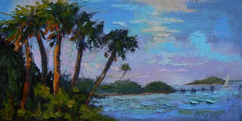 Palette Knife Painters, International: Tropical Landscape Painting ...