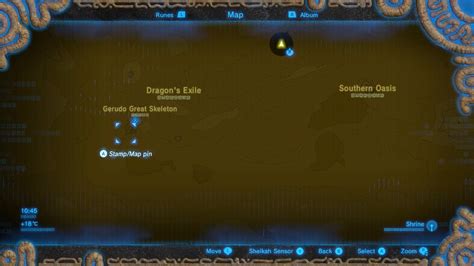 How to complete the Leviathan Bones side quest in Breath of the Wild