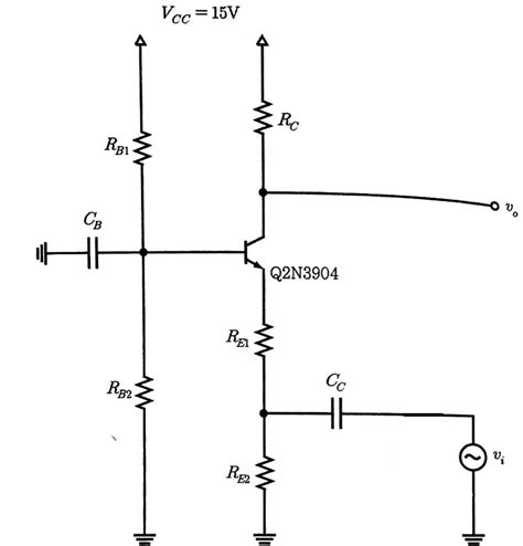 Solved (a) Design the CB amplifier according to the | Chegg.com