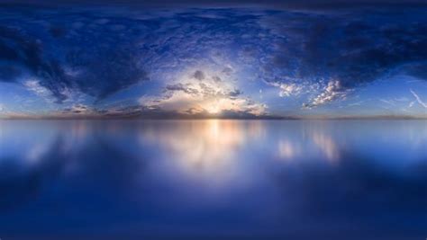 Sky 360, Sky Overlays, Evening Sun, Horizons, Cloudy, Hdr, Cosmic ...