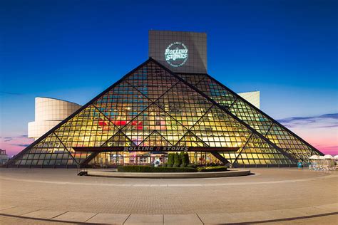 Rock And Roll Hall Of Fame And Museum Photograph by Emmanuel Panagiotakis