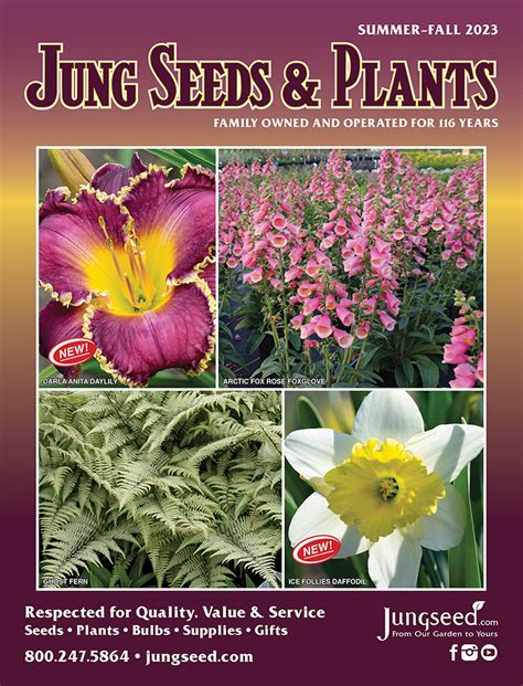 Fall 2023 Jung Seed Catalog, : Edmunds' Roses