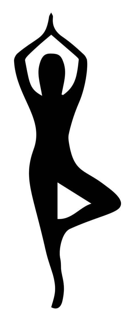 Female Yoga Pose Silhouette 15 Clip Art Image - ClipSafari | Silhouette ...