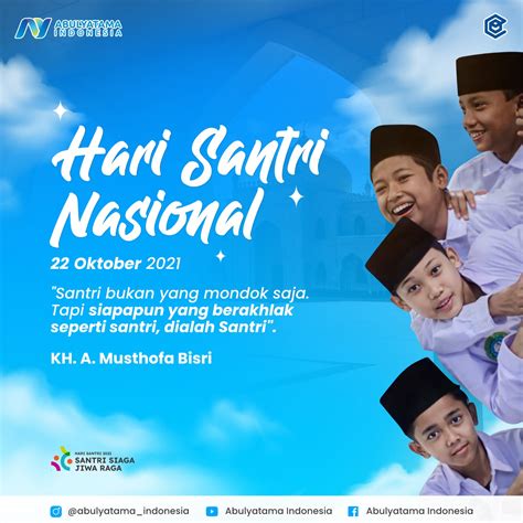 20 Ucapan Selamat Hari Santri Nasional 2021 Cocok Dijadikan Caption Di ...