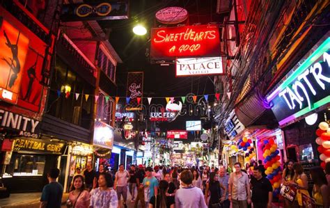 238 Nightlife Walking Street Pattaya Stock Photos - Free & Royalty-Free ...