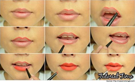 50 Easy Tutorials To Apply Lip Liner Perfectly Lip Liner Tutorial, Lip ...