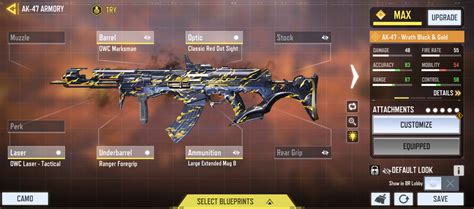 New AK47 Gunsmith For Call of Duty Mobile (CODM) Battle Royale ...